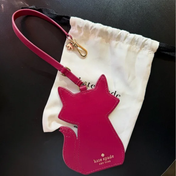 Kate Spade fox keychain - Picture 3 of 3